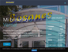 Tablet Screenshot of bosanes.com